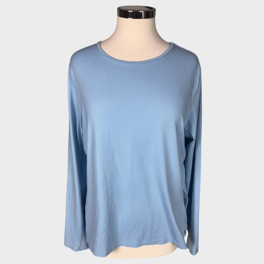 Hang Ten Large UV Protection UPV 50 + Long Sleeve Light Blue TShirt